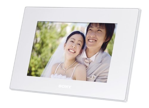 【中古】【非常に良い】SONY デジタルフォトフレーム D72N ホワイト DPF-D72N/W 1