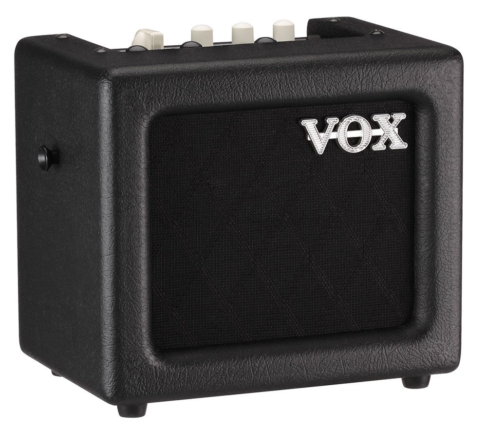 Guitar Amplifiers - 【中古】【非常に良い】VOX ギター用 モデリングアンプ MINI3-G2 BK ブラック 自宅練習 ストリートに最適 持ち運び 電池駆動 マイク入力 MP3接続 ヘッドフォン使用可 3W