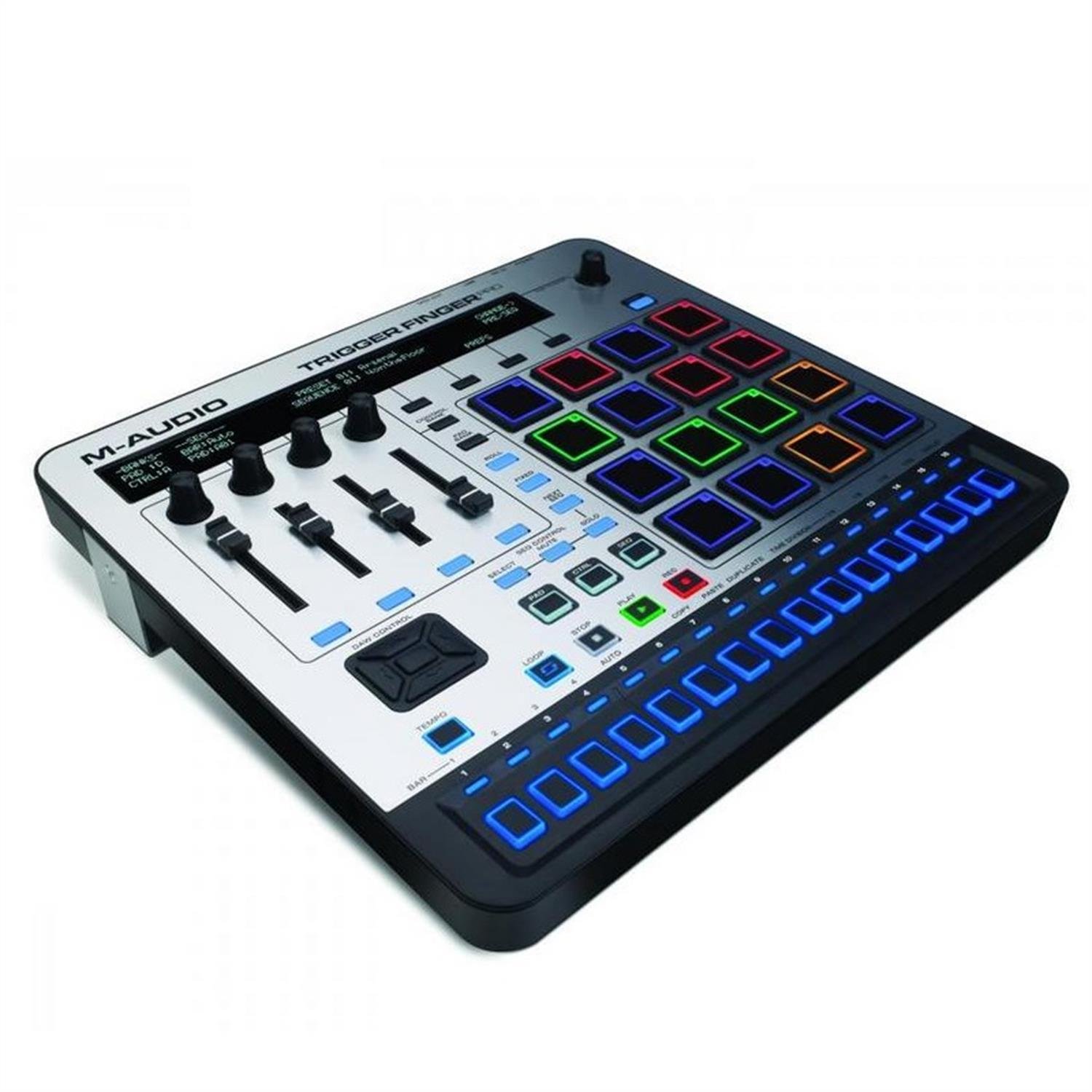 【中古】【非常に良い】M-AUDIO エムオーディオ/Trigger Finger Pro MIDIコントローラー MA-CON-020