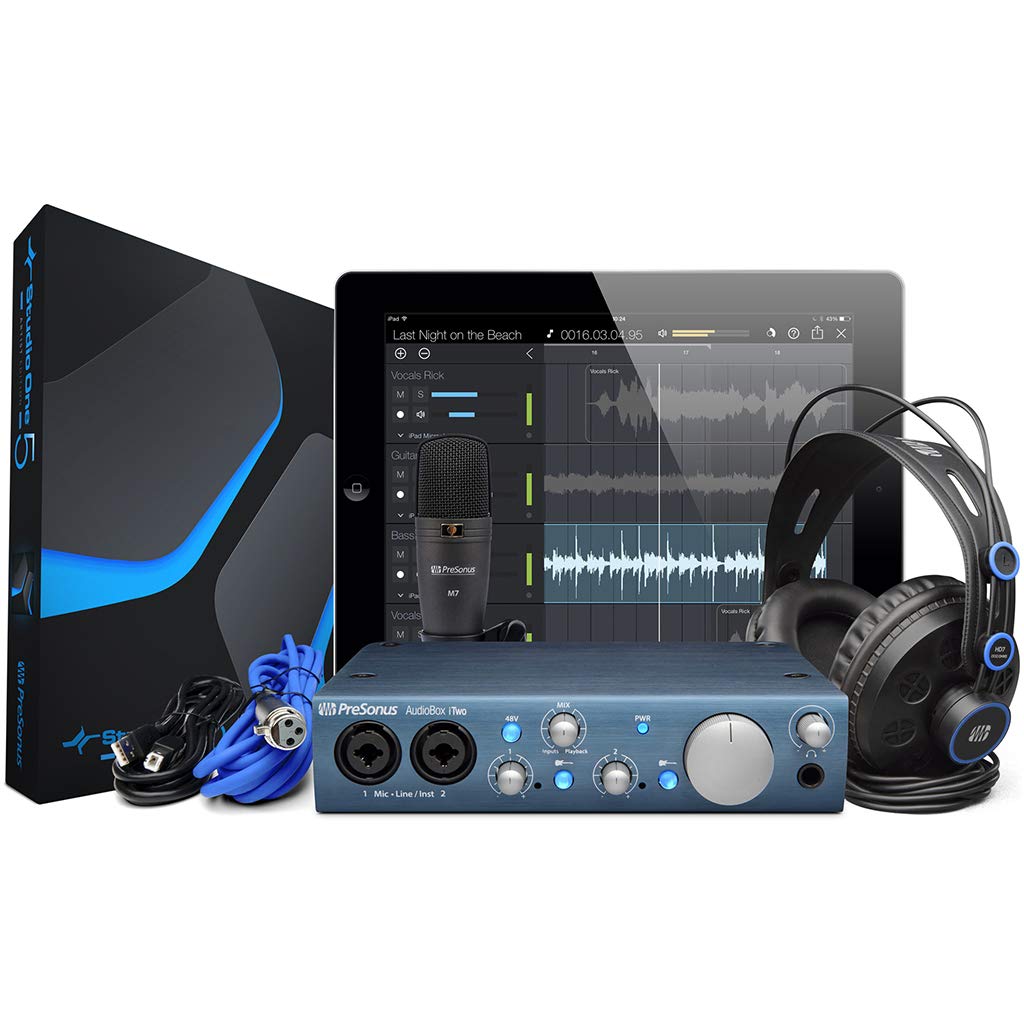 【メーカー名】PreSonus【メーカー型番】【ブランド名】PreSonus【商品説明】PreSonus AudioBox iTwo Studio DTMセット オーディオインターフェイス ヘッドホン マイク Studio One Artistバンドル・画像はイメージ写真ですので付属品など画像の通りではないこともございます。　付属品については商品タイトルに記載がない場合がありますので、　ご不明な場合はメッセージにてお問い合わせください。・当店ではレコード盤には商品タイトルに［レコード］と表記しております。　表記がない物はすべてCDですのでご注意ください。・当店では初期不良に限り、商品到着から7日間は返品を 受付けております。　お問い合わせ・メールにて不具合詳細をご連絡ください。・他モールとの併売品の為、完売の際はキャンセルご連絡させて頂きます。・中古品の商品タイトルに「限定」「初回」「保証」「DLコード」などの表記がありましても、　特典・付属品・帯・保証等は付いておりません。・電子辞書、コンパクトオーディオプレーヤー等のイヤホンは写真にありましても　衛生上、基本お付けしておりません。※未使用品は除く・品名に【import】【輸入】【北米】【海外】等の国内商品でないと把握できる表記商品について　国内のDVDプレイヤー、ゲーム機で稼働しない場合がございます。予めご了承の上、購入ください。・掲載と付属品が異なる場合は確認のご連絡をさせて頂きます。ご注文からお届けまで1、ご注文⇒ご注文は24時間受け付けております。2、注文確認⇒ご注文後、当店から注文確認メールを送信します。3、お届けまで3〜10営業日程度とお考えください。4、入金確認⇒前払い決済をご選択の場合、ご入金確認後、配送手配を致します。5、出荷⇒配送準備が整い次第、出荷致します。配送業者、追跡番号等の詳細をメール送信致します。6、到着⇒出荷後、1〜3日後に商品が到着します。　※離島、北海道、九州、沖縄は遅れる場合がございます。予めご了承下さい。・お電話でのお問合せは少人数で運営の為受け付けておりませんので、お問い合わせ・メールにてお願い致します。★お客様都合によるご注文後のキャンセル・返品は　お受けしておりませんのでご了承ください。