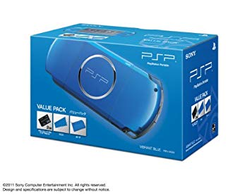 【中古】PSP「プレイステーション・ポータブル」バリューパック バイラント・ブルー (PSPJ-30024)【メーカー生産終了】 g6bh9ry