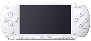 【中古】PSP「プレイステーション・ポータブル」 セラミック・ホワイト (PSP-1000CW) 【メーカー生産終了】