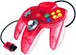 【中古】コントローラーBrosクリアレッドN64 cm3dmju(3)