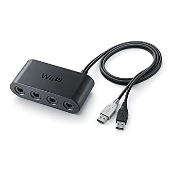 【中古】Wii U用ゲームキューブコントローラ接続タップ d