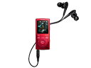 【中古】SONY ウォークマン Eシリーズ 2GB レッド NW-E062/R tf8su2k(2)