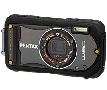 【中古】PENTAX 防水デジタルカメラ Optio W90 ブラック OPTIOW90B wyw801m