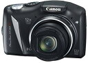 【中古】Canon デジタルカメラ Powershot SX130IS ブラック PSSX130IS(BK) 1210万画素 光学12倍 光学28mm 3.0型液晶 wgteh8f