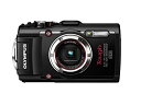 【中古】OLYMPUS デジタルカメラ STYLUS TG-3 Tough ブラック 1600万画素CMOS F2.0 15m防水 100kgf耐荷重 GPS+電子コンパス&内蔵Wi-Fi TG-3 BLK 9jupf8b(2)