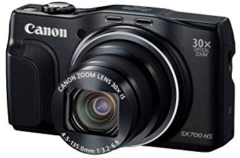 【中古】Canon デジタルカメラ Power Shot SX700 HS ブラック 光学30倍ズーム PSSX700HS(BK) 9jupf8b