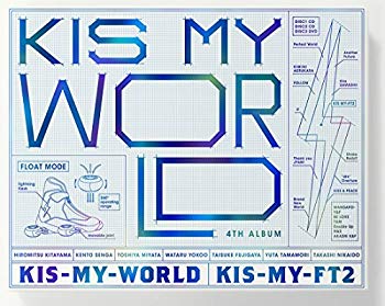 【中古】(未使用 未開封品) KIS-MY-WORLD(初回生産限定盤A)(CD2枚 DVD)(LIVE CD盤) kmdlckf
