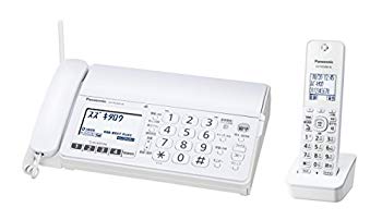 パナソニック おたっくす デジタルコードレスFAX 子機1台付き 1.9GHz DECT準拠方式 ホワイト KX-PD304DL-W d2ldlup