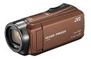 JVC ビデオカメラ Everio R 防水5m 防塵仕様 耐低温 耐衝撃 内蔵メモリー32GB ライトブラウン GZ-R400-T ggw725x