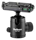 【中古】Velbon 自由雲台 QHD-G6Q 中型 底面径51mm コマ止め方式 トルク調整対応 クイックシュー対応 アルミ製 471642 dwos6rj