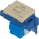 【中古】パナソニック ぐっとすシリーズ 情報モジュラジャック CAT5E 埋込型 NR3160G 利休色 bme6fzu
