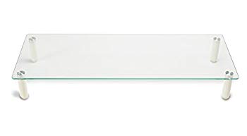 ~14 inches - 【中古】グリーンハウス 強化ガラスディスプレイ台 樹脂スタンドタイプ 耐荷重20kg 幅560mm GH-DKBB-CL ggw725x