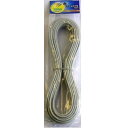 【中古】OHM 配線用 ビニール平行線 灰 2m 1200W (04-7322) 2mvetro