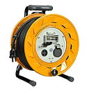 【中古】ハタヤ 三相200V型ブレーカーリール 3.5スケア電線 30mアース付 20A BL332M wyw801m(2)