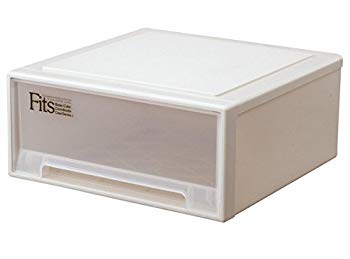 【中古】天馬 衣装ケース フィッツケース 小物用 ワイド カプチーノ 幅45×奥行45×高さ20cm 6g7v4d0