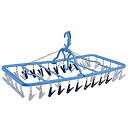 【中古】ダイヤ 干し分け角ハンガーストロング40 横約76cm×縦約38cm×高さ約33cm ピンチ数40 2mvetro