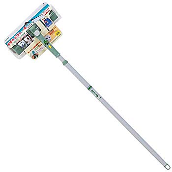 【中古】【非常に良い】アズマ ガラスワイパー ガラスワイプワイパF 拭き幅24cm 柄の長さ76~125cm グリ..