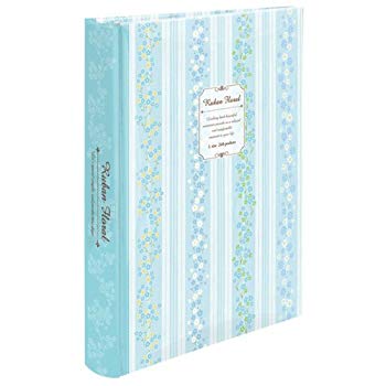 【中古】ナカバヤシ 背丸ポケットアルバム 240枚 リュバンフローラル L判 ブルー BPL-240-1-B rdzdsi3