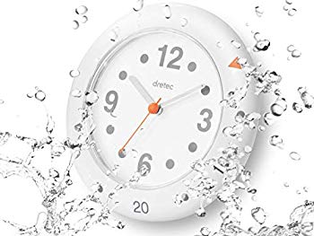 【中古】dretec(ドリテック) 半身浴クロック お風呂時計 防滴 アナログ 置き時計 吸盤 フック おふろクロック C-111WT ホワイト 9jupf8b 【中古】dretec(ドリテック) 半身浴クロック お風呂時計 防滴 アナログ 置き時計 吸盤 フック おふろクロック C-111WT ホワイト 9jupf8b