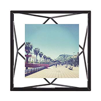 【中古】umbra フォトフレーム フォトディスプレイ インテリア フレーム ブラック 4X6インチ はがきサ..