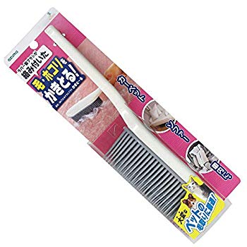 【中古】アズマ カーペット掃除用ブラシ おそうじブラシかきとーる 全長29cm カーペットに絡み付いた毛・ホコリを簡単にかき集めるラバー製ブラシ BA733 qqffhab