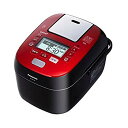 【中古】パナソニック 5.5合 炊飯器 圧力IH式 Wおどり炊き ルージュブラック SR-SPX105-RK qqffhab