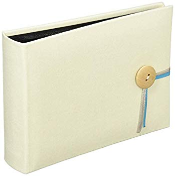 【中古】ナカバヤシ ポケットアルバム 雑貨調 L判 40枚 ホワイト FBPK-L40-W w17b8b5