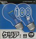 【中古】クリア電球LC100V100W60/2P LC100V100W60/2P ggw725x