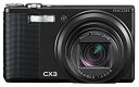 【中古】RICOH デジタルカメラ CX3 ブラック CX3BK wyw801m