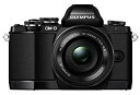 【中古】【非常に良い】OLYMPUS OM-D E-M10 EZレンズキット ブラック ミラーレス一眼 OM-D E-M10 LKIT BLK 9jupf8b(2)