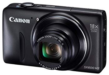 【中古】Canon デジタルカメラ Power Shot SX600 HS ブラック 光学18倍ズーム PSSX600HS(BK) 9jupf8b
