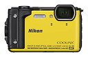 【中古】Nikon デジタルカメラ COOLPIX W300 YW クールピクス イエロー 防水 n5ksbvb