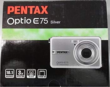 【中古】PENTAX Optio E75 1000万画素 光学3倍ズーム wyw801m