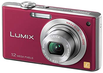 【中古】パナソニック デジタルカメラ LUMIX (ルミックス) FX40 フレッシュレッド DMC-FX40-R 2mvetro