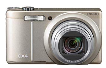 【中古】RICOH デジタルカメラ CX4 シャンパンシルバー CX4CH 1000万画素裏面照射CMOS 光学10.7倍ズーム 広角28mm 3.0型液晶 高速連写 wgteh8f