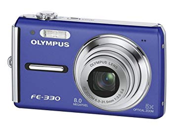 【中古】OLYMPUS デジタルカメラ CAMEDIA (キャメディア) FE-330 スカイブルー FE-330BLU 6g7v4d0