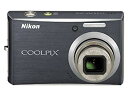 【中古】Nikon デジタルカメラ COOLPIX (クールピクス) S610 オーシャンブラック COOLPIXS610B 6g7v4d0