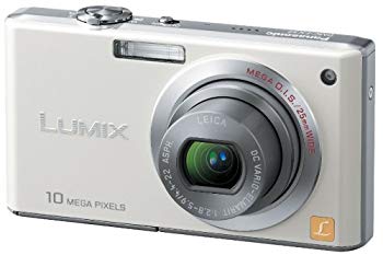 【中古】パナソニック デジタルカメラ LUMIX (ルミックス) FX37 シェルホワイト DMC-FX37-W 6g7v4d0