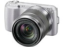 【中古】ソニー SONY ミラーレス一眼レフα NEX-C3 ズームレンズキット シルバー NEX-C3K/S g6bh9ry(2)