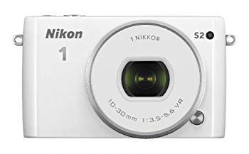 Nikon ミラーレス一眼 Nikon1 S2 標準パワーズームレンズキット ホワイト S2PLKWH 9jupf8b