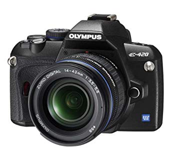 【中古】【非常に良い】OLYMPUS デジタル一眼レフカメラ E-420 レンズキット E-420KIT 6g7v4d0