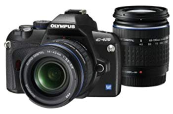 【中古】【非常に良い】OLYMPUS デジタル一眼レフカメラ E-420 ダブルズームキット E-420WKIT 6g7v4d0