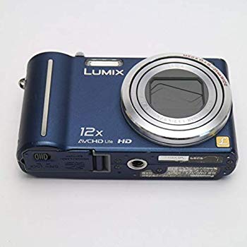 【中古】パナソニック デジタルカメラ LUMIX1010万画素 光学12倍ズーム(ブルー)DMCTZ7A DMC-TZ7-A 2mvetro