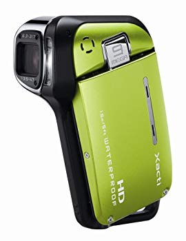 楽天ドリエムコーポレーション【中古】SANYO ハイビジョン 防水デジタルムービーカメラ Xacti （ザクティ） DMX-CA9 グリーン DMX-CA9（G） 2mvetro