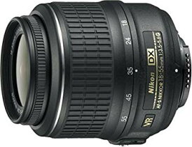 【中古】【非常に良い】Nikon 標準ズームレンズ AF-S DX NIKKOR 18-55mm f/3.5-5.6G VR ニコンDXフォーマット専用 6g7v4d0