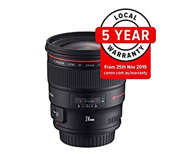 【中古】Canon 単焦点広角レンズ EF24mm F1.4L II USM フルサイズ対応 6g7v4d0