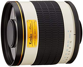 【中古】【非常に良い】Kenko 望遠レンズ ミラーレンズ 500mm F6.3 DX マニュアルフォーカス フィルム/デジタル一眼対応 6g7v4d0
